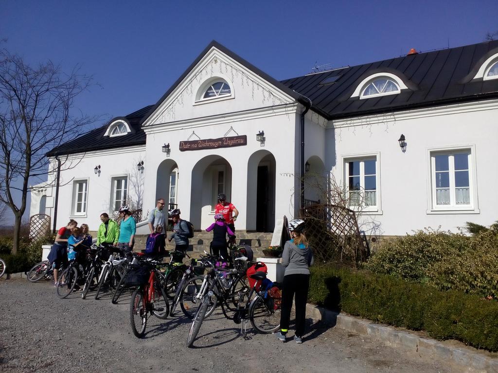 Dwor Na Wichrowym Wzgorzu Bed and Breakfast Przybysławice Buitenkant foto