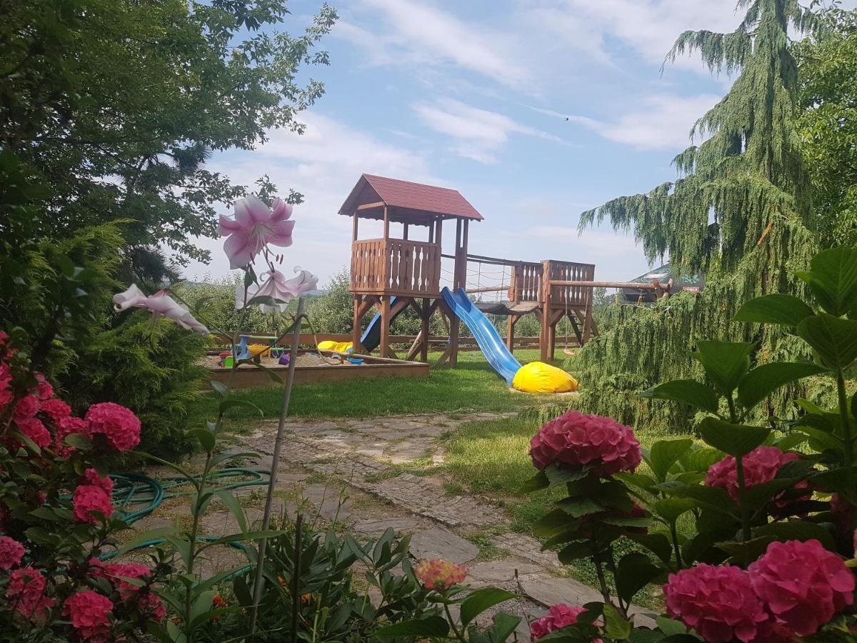 Dwor Na Wichrowym Wzgorzu Bed and Breakfast Przybysławice Buitenkant foto